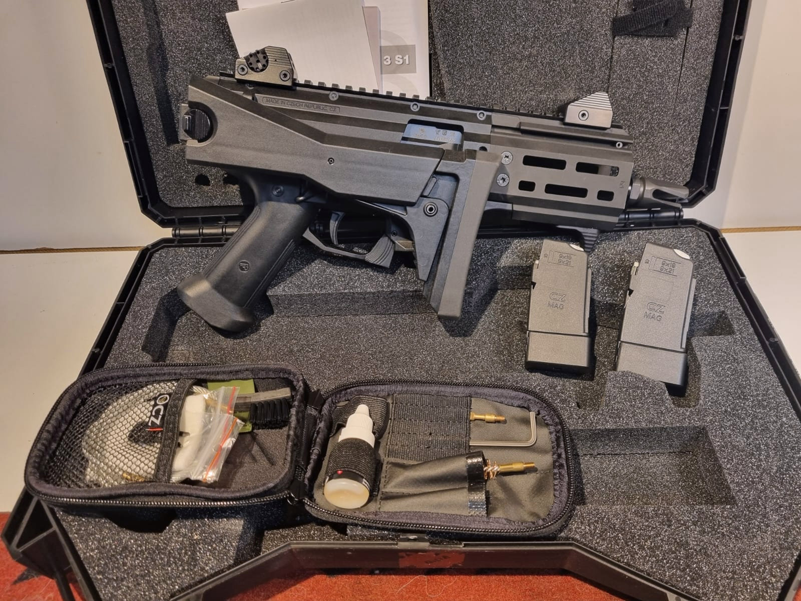 PISTOLA SPORTIVA - MARCA CZ - MODELLO SCORPION EVO 3 MICRO - CALIBRO 9X19 1446