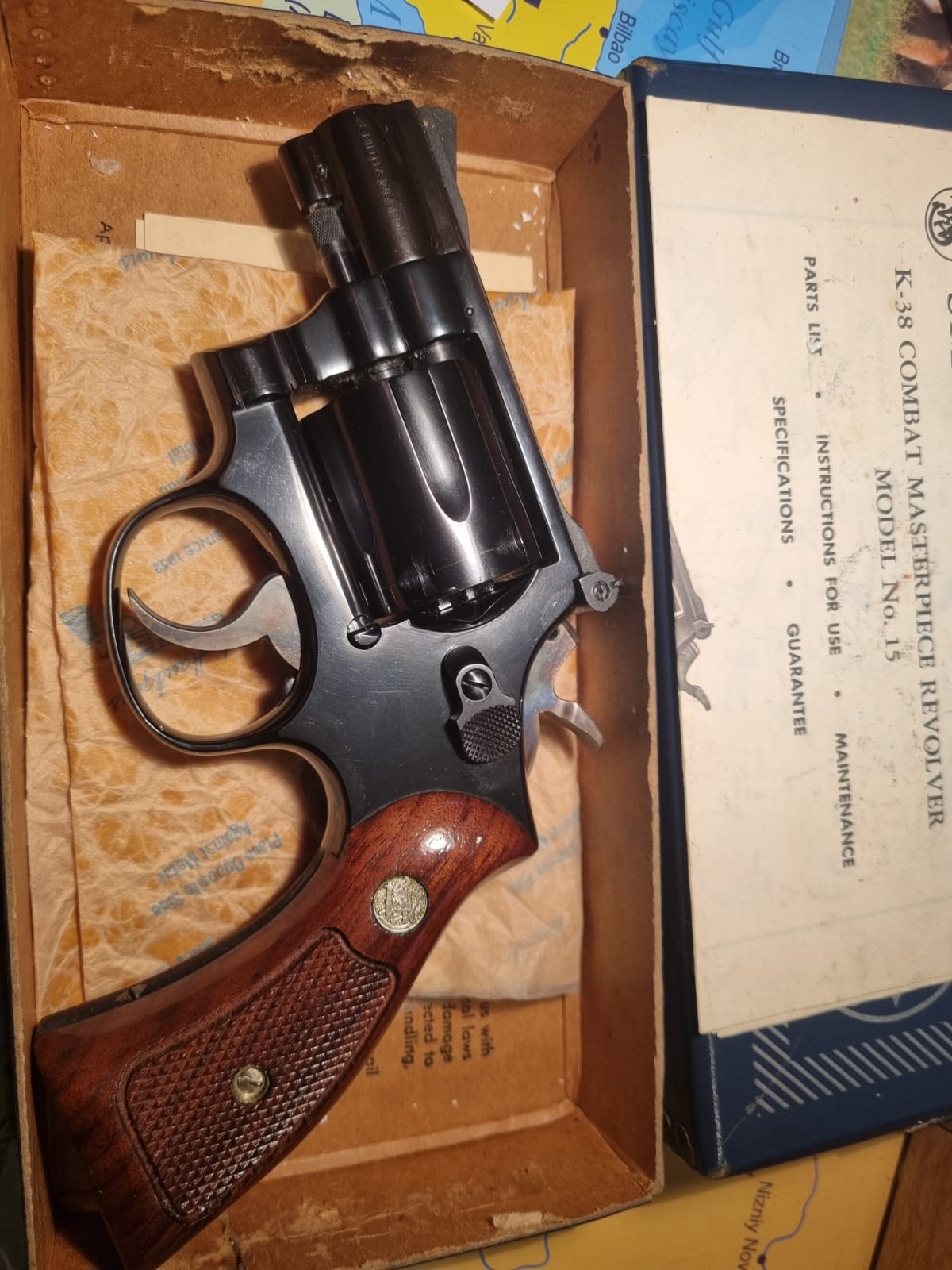 REVOLVER - MARCA SMITH & WESSON - MODELLO 15-3 2INCH - CALIBRO 38 Special 1472