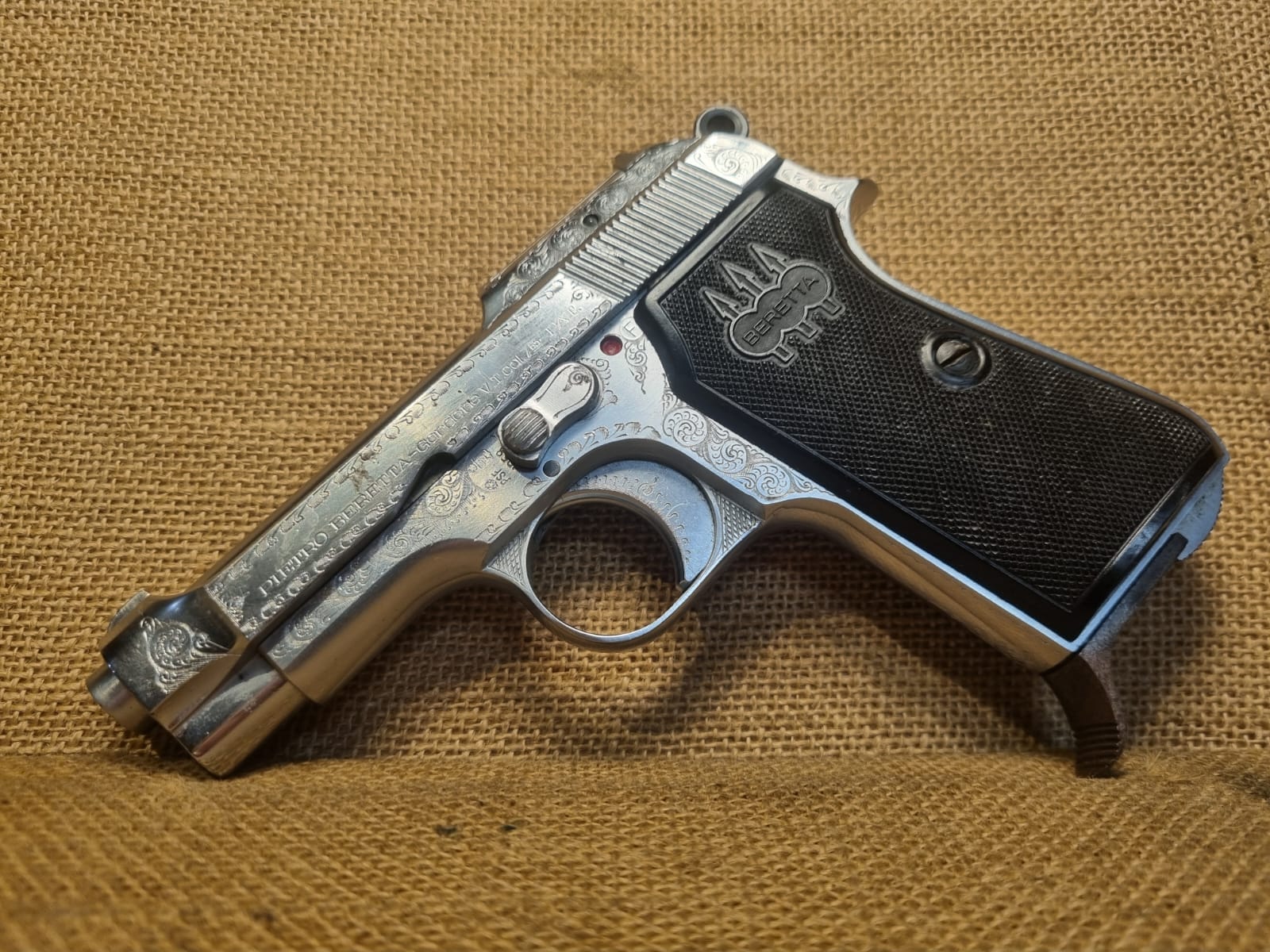 PISTOLA SEMIAUTOMATICA - MARCA BERETTA - MODELLO 35 DE LUXE - CALIBRO 7,65 Browning / 32 ACP 2188
