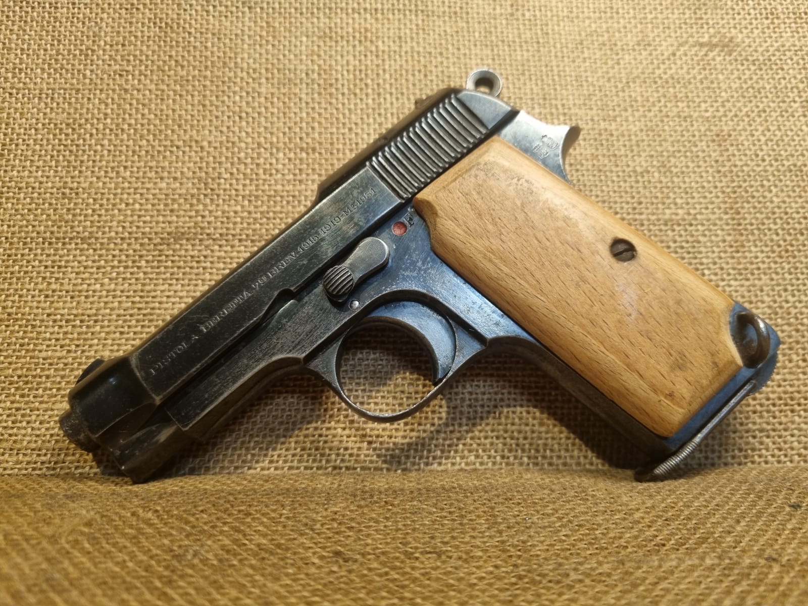 PISTOLA SEMIAUTOMATICA - MARCA BERETTA - MODELLO 31 COMMERCIALE - CALIBRO 7,65 Browning / 32 ACP 2193