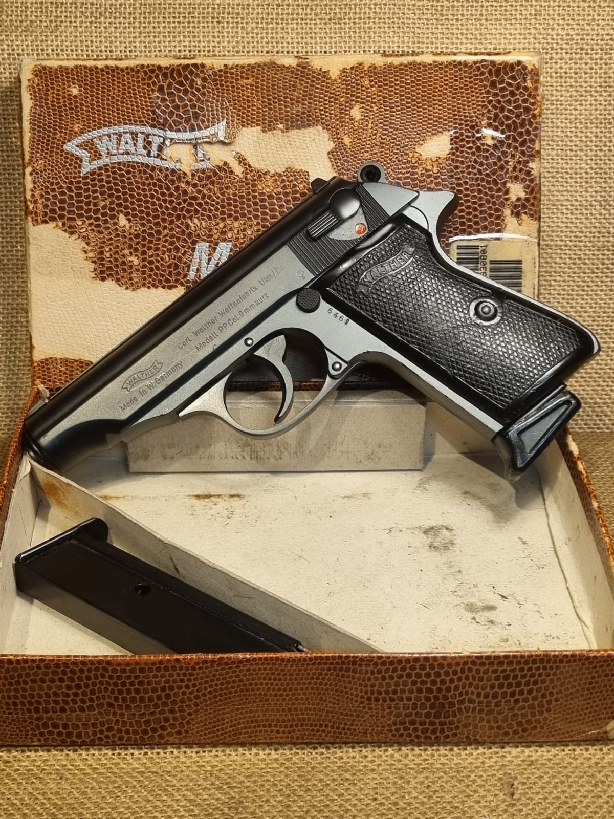 PISTOLA SEMIAUTOMATICA - MARCA WALTHER - MODELLO PP - CALIBRO 9 CORTO - 9X17 2259