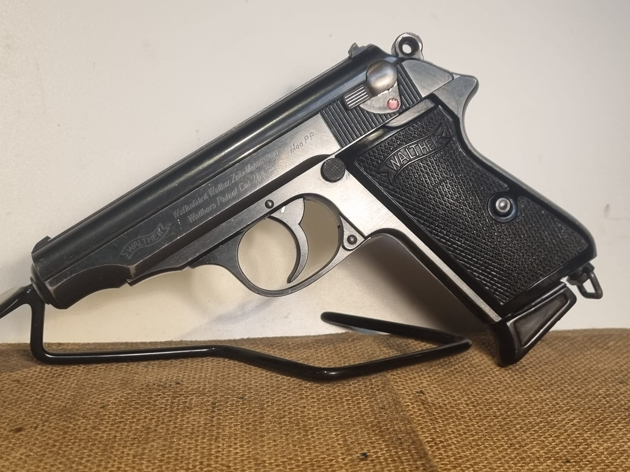 PISTOLA SEMIAUTOMATICA - MARCA WALTHER - MODELLO PP ZELLA MEHLIS POLIZIA SVEDESE - CALIBRO 7,65 Browning / 32 ACP 3112