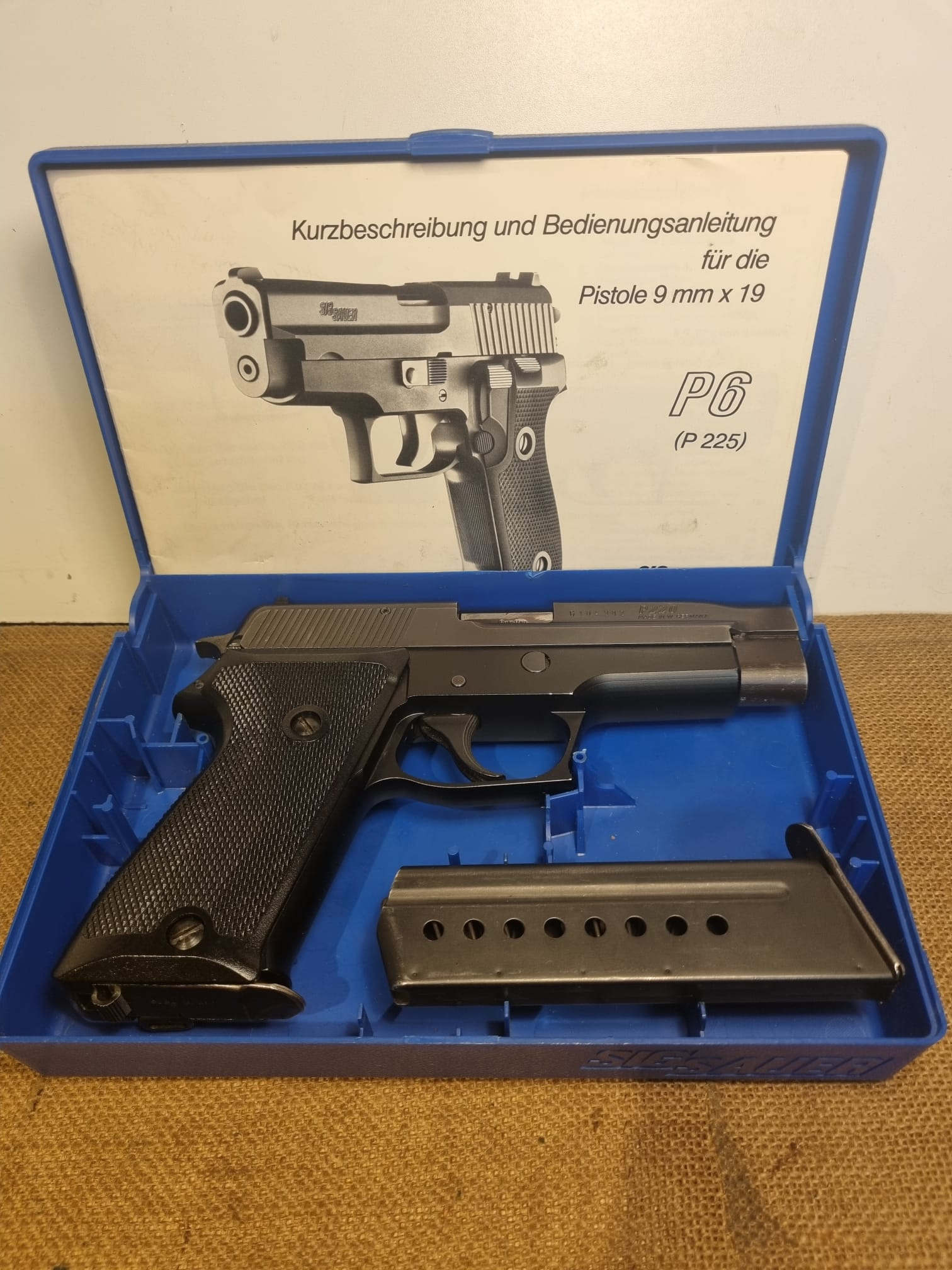 PISTOLA SPORTIVA - MARCA SIG SAUER - MODELLO P 220 - CALIBRO 9X19 3212