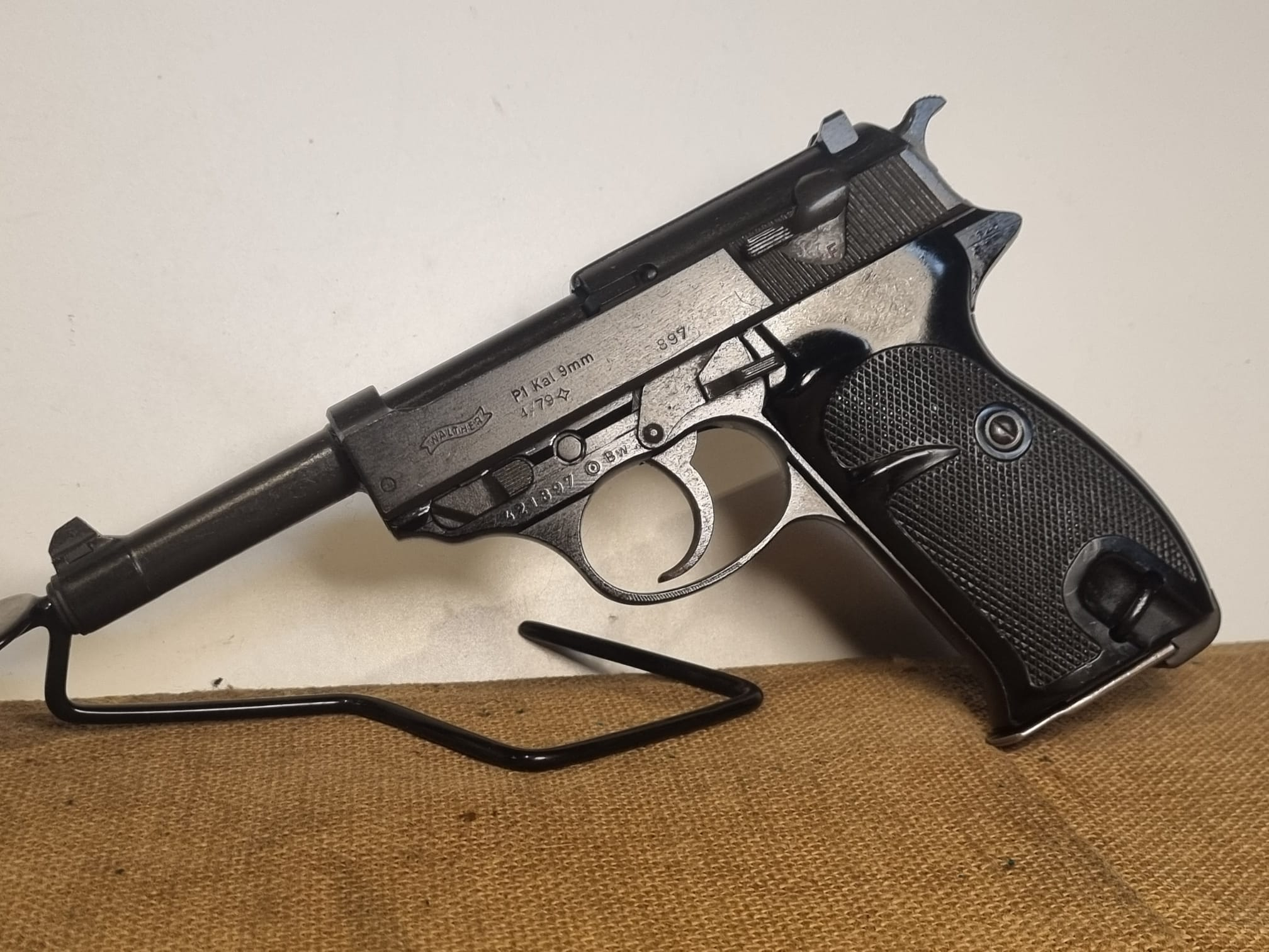 PISTOLA SPORTIVA - MARCA WALTHER - MODELLO P1 - CALIBRO 9X21 3344