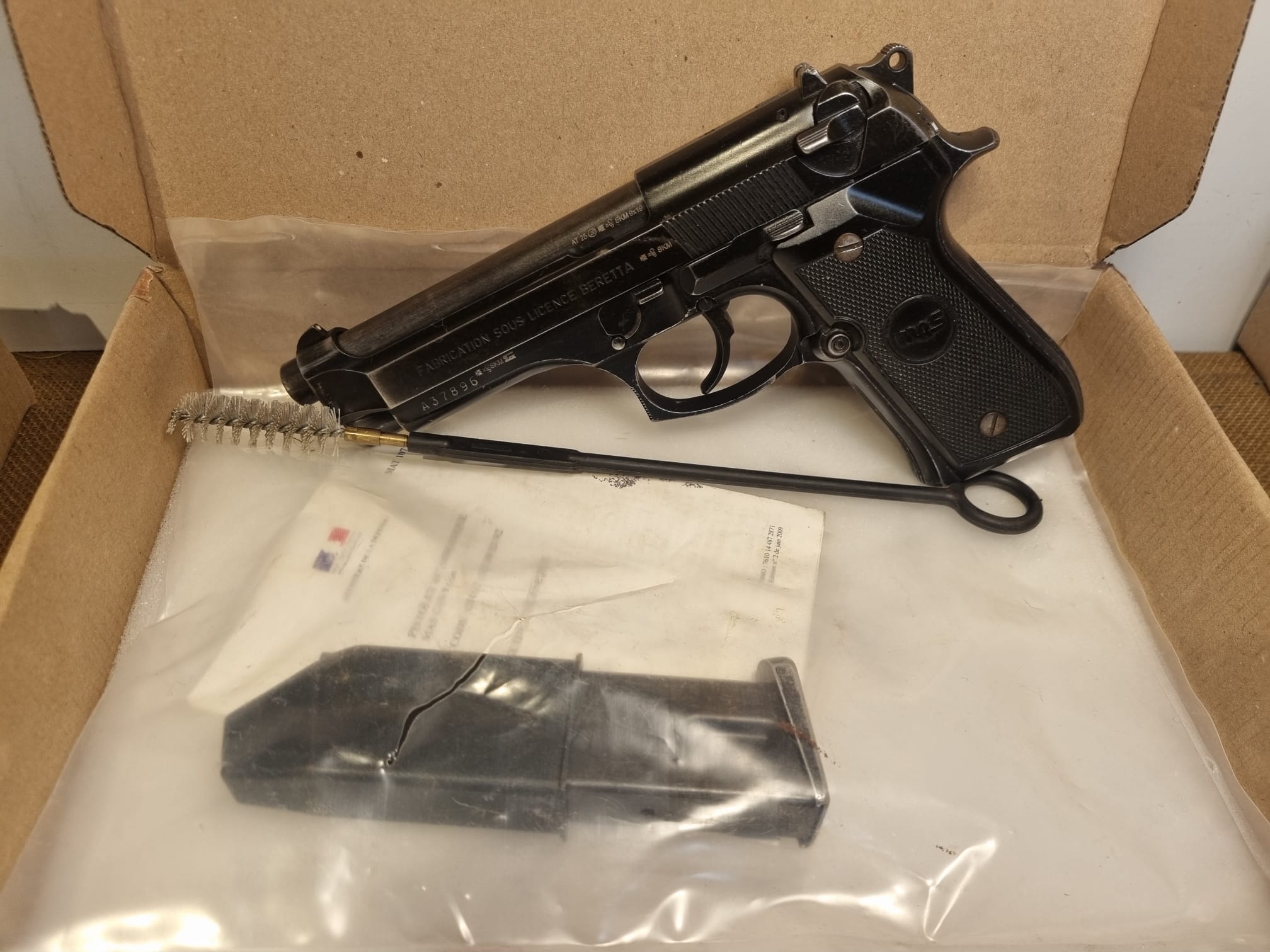 PISTOLA SPORTIVA - MARCA MAS - MODELLO PA-G1 - CALIBRO 9X19 3391