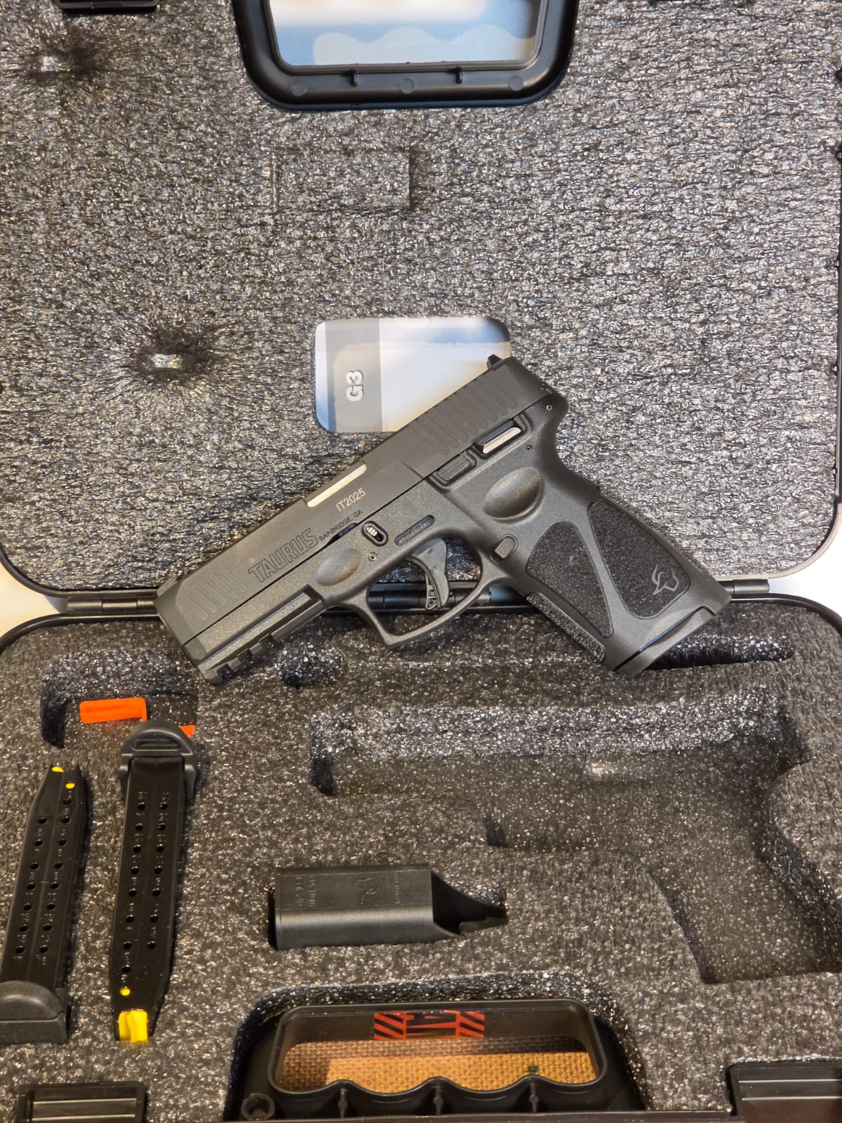 PISTOLA SEMIAUTOMATICA - MARCA TAURUS - MODELLO G3 - CALIBRO 9X19 3789