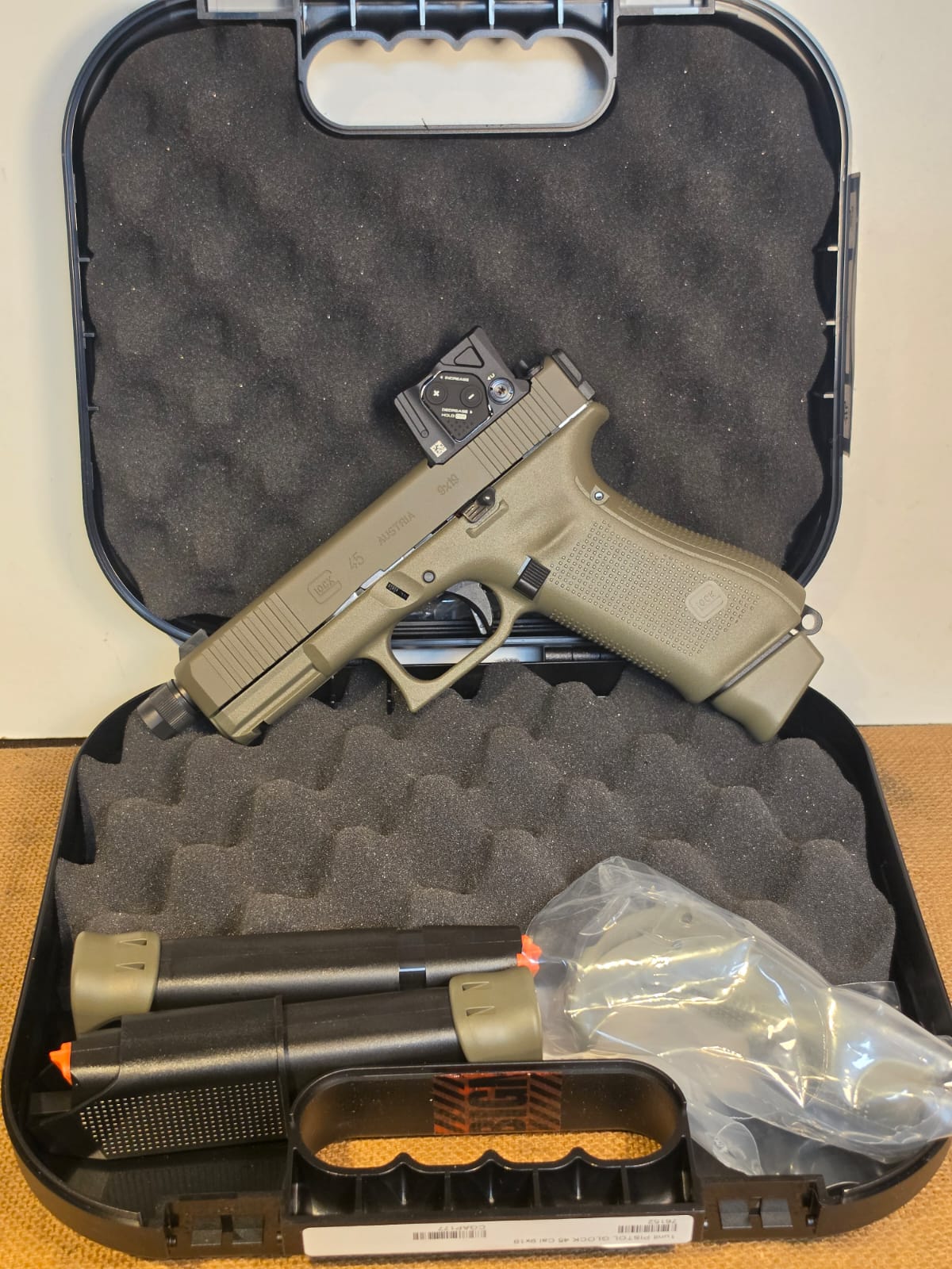 PISTOLA SEMIAUTOMATICA - MARCA GLOCK - MODELLO 45 HUNTER - CALIBRO 9X19 3795