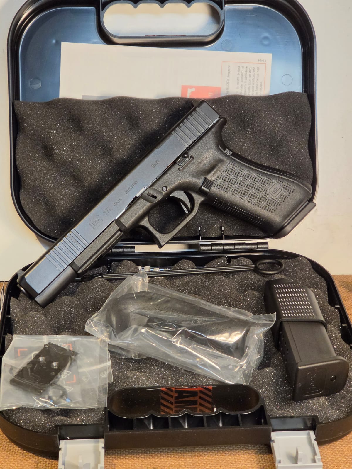PISTOLA SPORTIVA - MARCA GLOCK - MODELLO 17L GEN V FS MOS - CALIBRO 9X19 3804