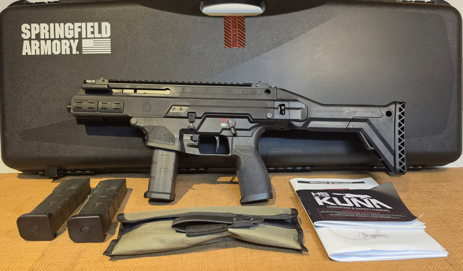 PISTOLA SPORTIVA - MARCA HS SPRINGFIELD - MODELLO KUNA 5.5 - CALIBRO 9X19 3813