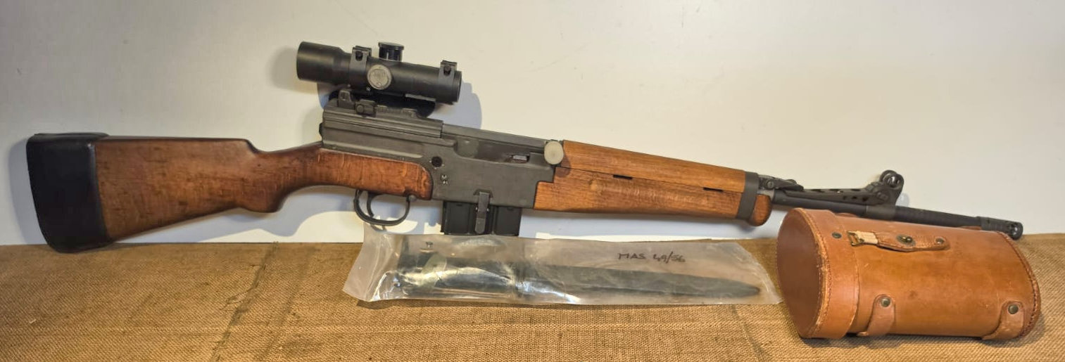 CARABINA SEMIAUTOMATICA CON BAIONETTA - MARCA ADLER- N. JAGER - MODELLO Mas 49/56 - CALIBRO 7,5X54 3988