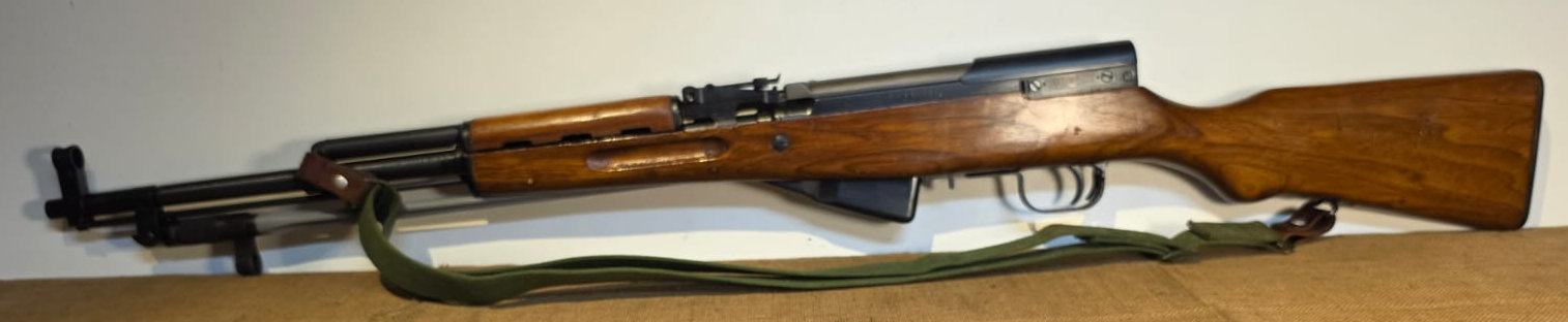CARABINA SEMIAUTOMATICA CON BAIONETTA - MARCA ARS. MIL CINESI - MODELLO SKS - CALIBRO 7,62x39 4016