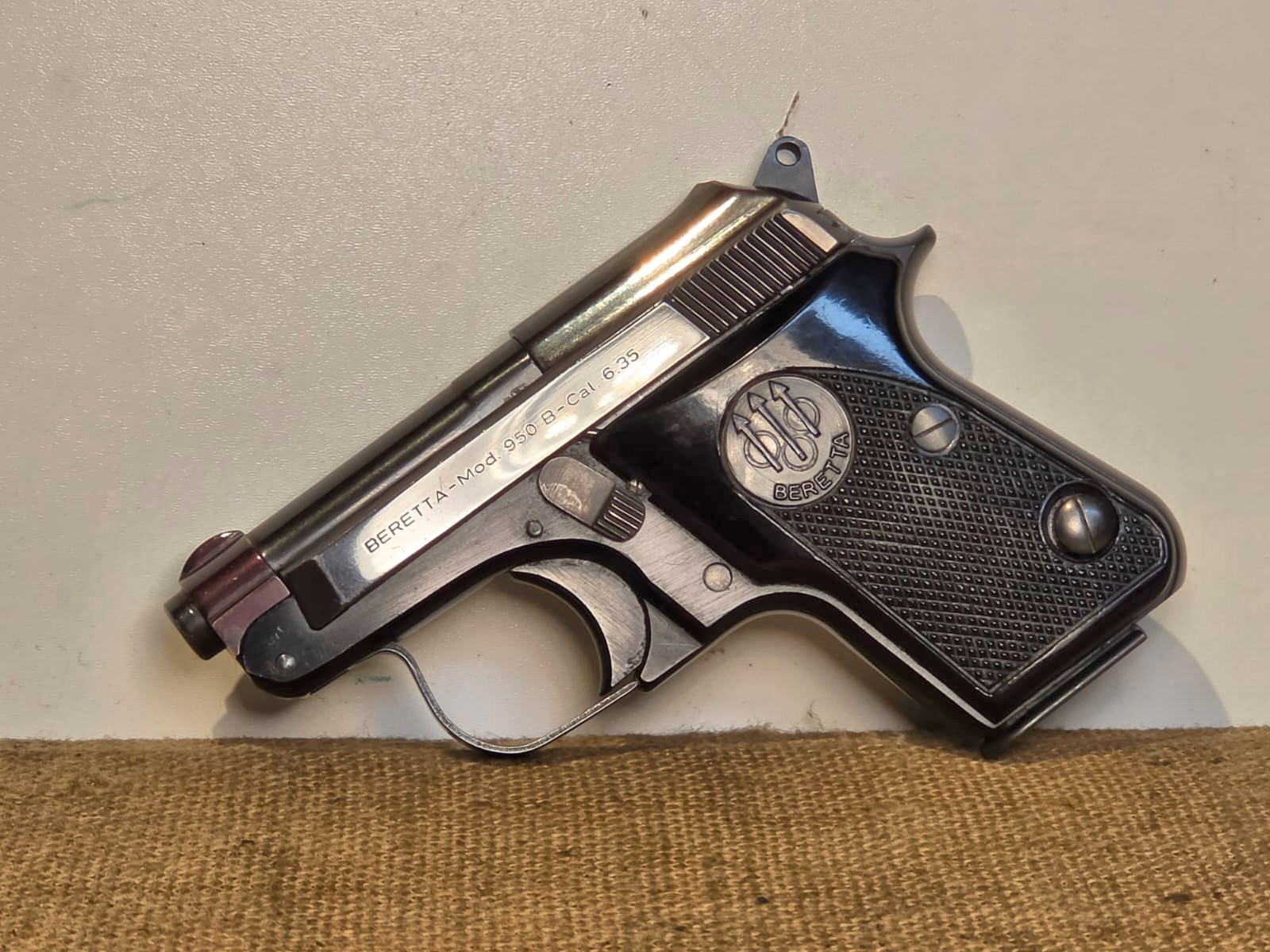 PISTOLA SEMIAUTOMATICA - MARCA BERETTA BRAZIL - MODELLO 950B - CALIBRO 6,35 BROWNING / 25 ACP 4056