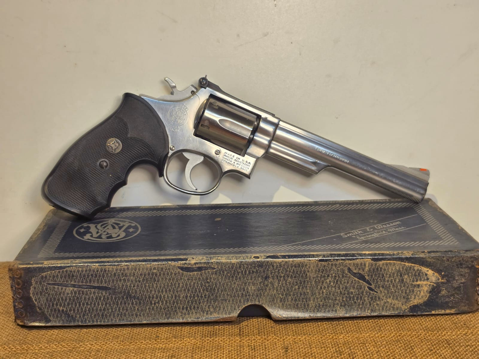 REVOLVER SPORTIVO - MARCA SMITH & WESSON - MODELLO 66-1 - CALIBRO 357 Magnum 4137