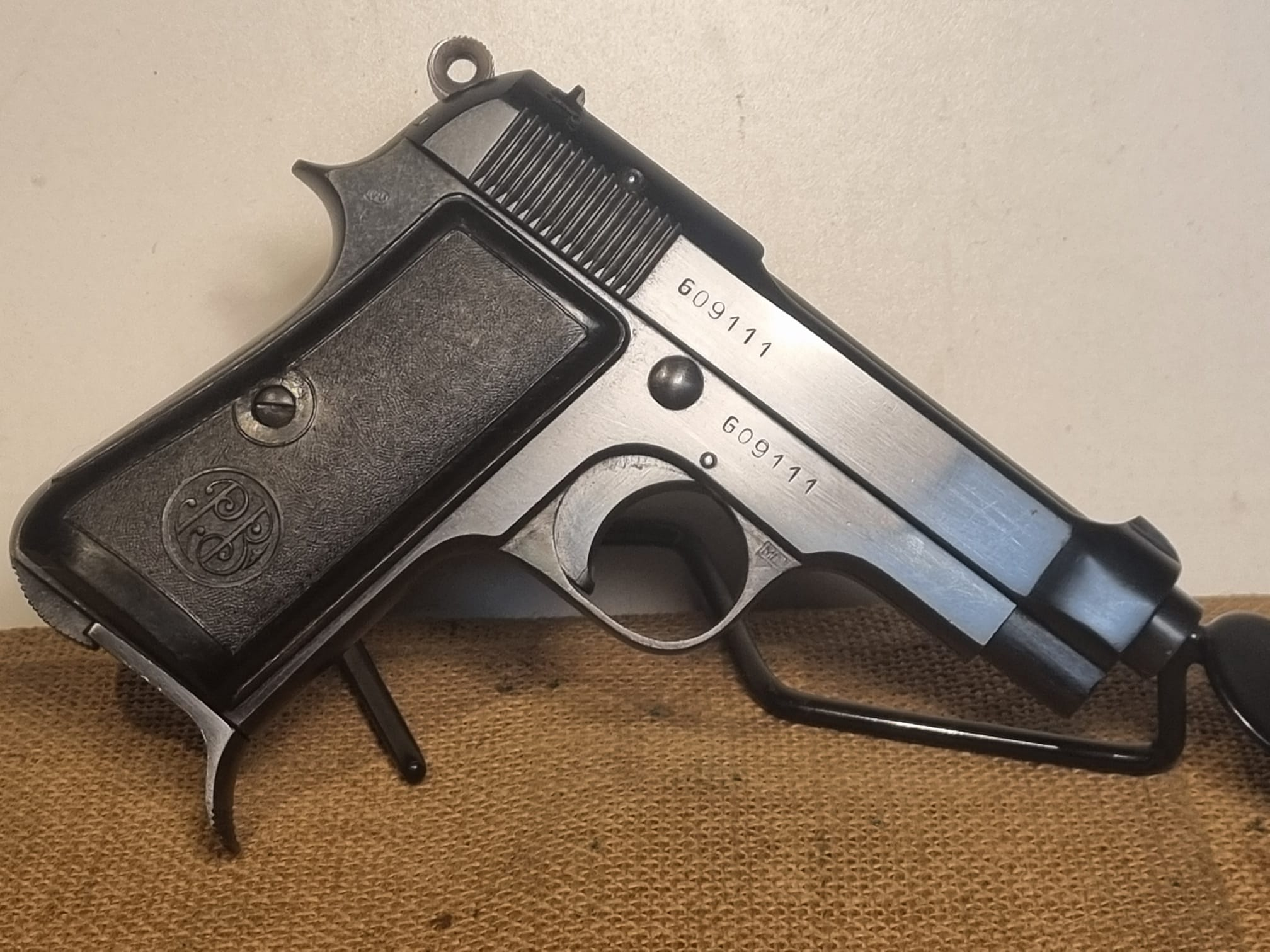 PISTOLA SEMIAUTOMATICA - MARCA BERETTA - MODELLO 34 R.E. SERIE G - CALIBRO 9 CORTO - 9X17 4278