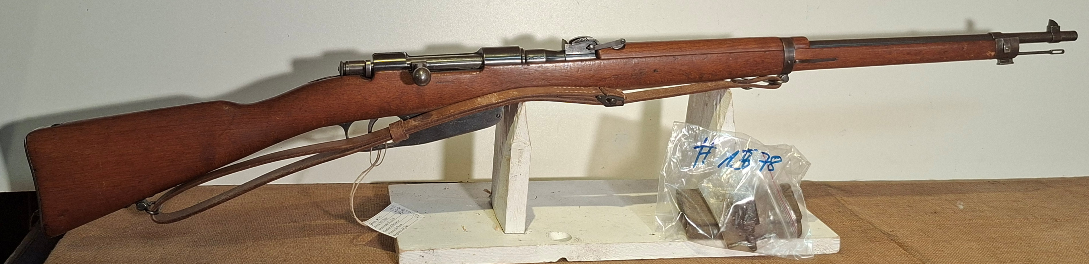 CARABINA AD OTTURATORE - MARCA ARS. MIL. TERNI - MODELLO 91/41 - CALIBRO 6,5X52 4295