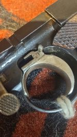 PISTOLA SPORTIVA - MARCA DWM - MODELLO 1920/23 SAFE AND LOADED - CALIBRO 7,65 PARABELLUM 2898