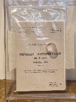 PISTOLA SPORTIVA - MARCA MAC FRANCE - MODELLO 1950-MAS - CALIBRO 9X19 3410